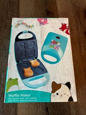 Squishmallow Characters Pancake Style Waffle Maker. Brand New